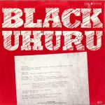 Black Uhuru – Black Uhuru LP Plak - Görsel 2