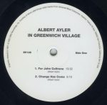 Albert Ayler – In Greenwich Village LP Plak - Görsel 5