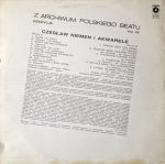 Czesław Niemen I Akwarele – Dziwny Jest Ten Świat... LP Plak - Görsel 2