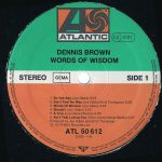 Dennis Brown – Words Of Wisdom LP Plak - Görsel 3