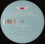 Francesco Farfa Meets The Pleasure Team – The Search (Remixes) 12'' Maxi Single Plak (Progressive Trance) - Görsel 2