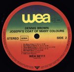 Dennis Brown – Joseph's Coat Of Many Colours LP Plak - Görsel 4