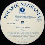 Asocjacja Hagaw – Please LP Plak (Polish Jazz) - Görsel 3