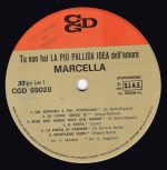 Marcella – Tu Non Hai La Più Pallida Idea Dell'Amore LP Plak - Görsel 3