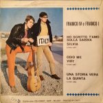 Franco IV E Franco I – Ho Scritto T'Amo Sulla Sabbia 45lik Plak - Görsel 2