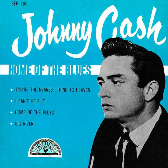 Johnny Cash – Home Of The Blues 45lik Plak
