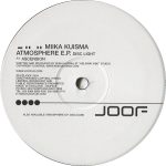 Miika Kuisma – Atmosphere E.P. Disc Light 12'' Maxi Single Plak (Trance) - Görsel 3