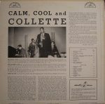Buddy Collette And His Trio – Calm, Cool & Collette LP Plak - Görsel 2