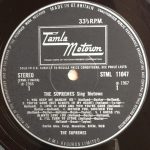 The Supremes – The Supremes Sing Motown LP Plak - Görsel 3
