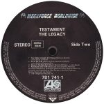Testament – The Legacy LP Plak - Görsel 4