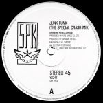 SPK – Junk Funk (The Special Crash Mix) 12'' Maxi Single Plak - Görsel 3