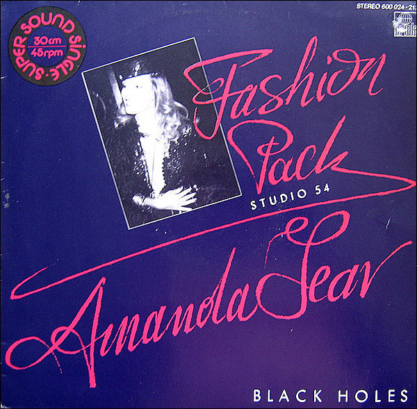 Amanda Lear – Fashion Pack (Studio 54) 12'' Maxi Single Plak