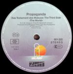 Propaganda – Dr. Mabuse 12'' Maxi Single Plak - Görsel 3