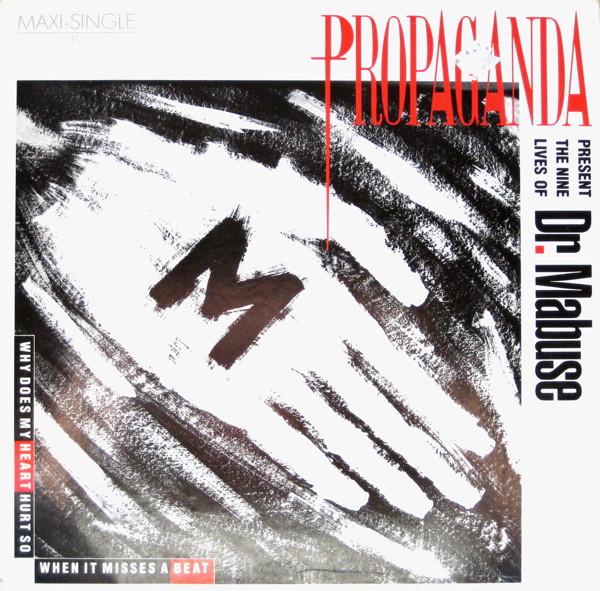 Propaganda – Dr. Mabuse 12'' Maxi Single Plak
