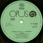 Collegium Musicum – Continuo LP Plak (Czech  Jazz) - Görsel 3