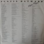Justin Hayward – Night Flight LP Plak - Görsel 4