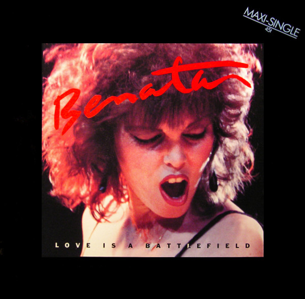Pat Benatar – Love Is A Battlefield 12'' Maxi Single Plak