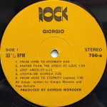 Giorgio Moroder – From Here To Eternity LP Plak - Görsel 3