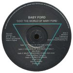 Baby Ford – 'Ooo' The World Of Baby Ford LP Plak (Early House) - Görsel 3