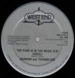 Johnson And Youngblood – The Funk Is In The Music 12'' Maxi Single Plak