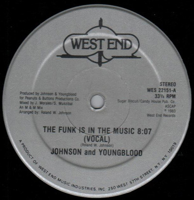 Johnson And Youngblood – The Funk Is In The Music 12'' Maxi Single Plak