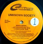 Unknown Society – Reach Higher 12'' Maxi Single Plak (Deep House) - Görsel 3