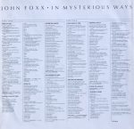 John Foxx – In Mysterious Ways LP Plak - Görsel 4