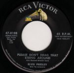 Elvis –  (You're The) Devil In Disguise 45lik Plak - Görsel 3