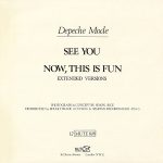 Depeche Mode – See You (Extended Version) 12'' Plak - Görsel 2