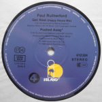 Paul Rutherford – I Want Your Love (Arthur Baker Remix) 12'' Maxi Single Plak (Early House) - Görsel 4