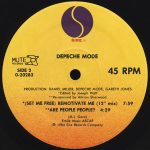 Depeche Mode – Master And Servant (U.S. Black & Blue Version) 12'' Maxi Single Plak - Görsel 4