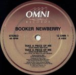 Booker Newberry – Take A Piece Of Me 12'' Maxi Single Plak