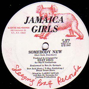 Jamaica Girls – Need Somebody New 12'' Maxi Single Plak