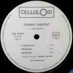 Franky Vincent – Le Lolo LP Plak - Görsel 3