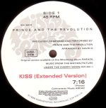 Prince And The Revolution – Kiss 12'' Maxi Single Plak - Görsel 3