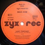 Max-Him – Lady Fantasy 12'' Maxi Single Plak - Görsel 3
