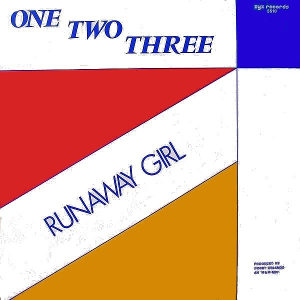 One Two Three – Runaway Girl 12'' Maxi Single Plak