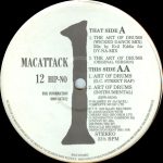 Mac Attack – The Art Of Drums 12'' Maxi Single Plak
