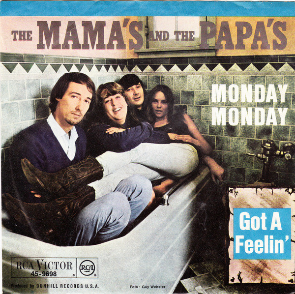 The Mama's And The Papa's – Monday Monday 45lik Plak