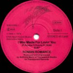 Roman Romance – I Was Made For Lovin' You12'' Maxi Single Plak - Görsel 3