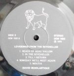 David Scholastique – With Love From The Seychelles LP Plak - Görsel 4