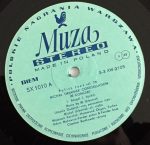 Michał Urbaniak Constellation – In Concert LP Plak (Polish Jazz) - Görsel 3