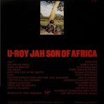 U-Roy – Jah Son Of Africa LP Plak - Görsel 2
