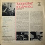 Krzysztof Sadowski – Krzysztof Sadowski And His Hammond Organ LP Plak (Polish Jazz) - Görsel 2