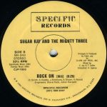 Sugar Kay & The Mighty Three – Rock On 12'' Maxi Single Plak (Electro) - Görsel 2