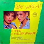 Say When! – Boys 12'' Maxi Single Plak - Görsel 2