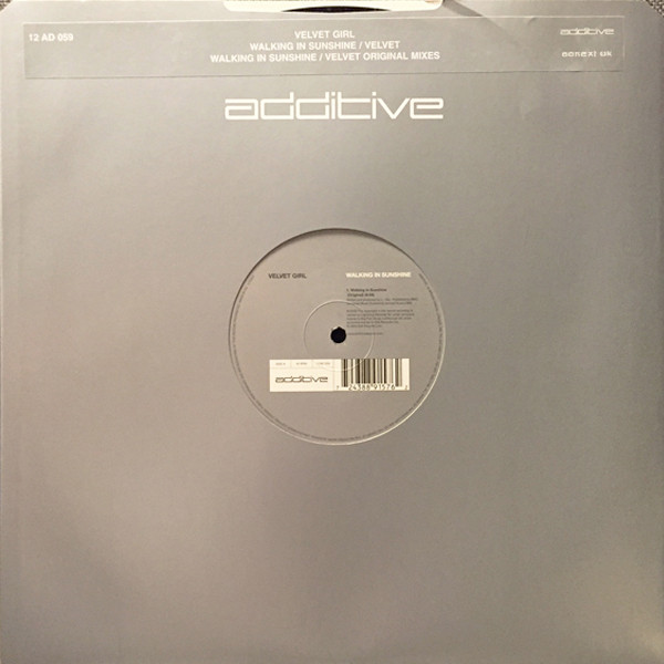 Velvet Girl – Velvet 12'' Maxi Single Plak (Trance)