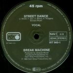 Break Machine – Street Dance 12'' Maxi Single Plak (Electro) - Görsel 3