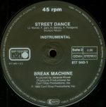 Break Machine – Street Dance 12'' Maxi Single Plak (Electro) - Görsel 4