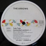 The Arrows – Talk Talk 12'' Maxi Single Plak - Görsel 3